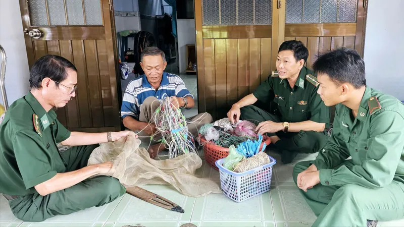 Tình quân dân ở tuyến biển Cần Giờ