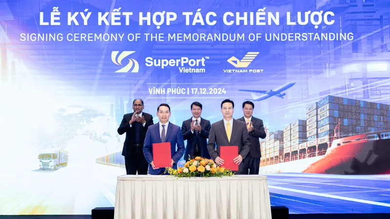 Việt Nam SuperPortTM và Bưu điện Việt Nam hợp tác trong lĩnh vực logistics số, thúc đẩy tăng trưởng các doanh nghiệp vừa và nhỏ