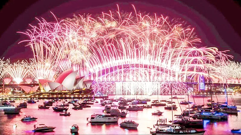 Thế giới hân hoan đón năm mới 2025