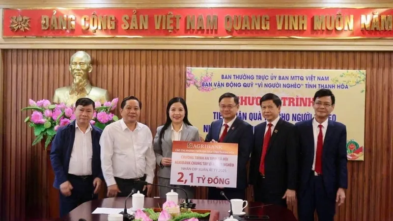 Agribank chung tay vì người nghèo, đối tượng chính sách nhân dịp Xuân Ất Tỵ 2025