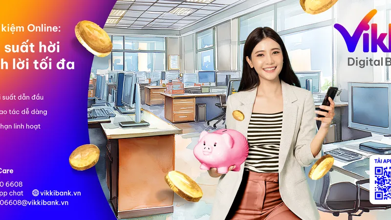 Vikki Digital Bank tấp nập đón khách tới giao dịch