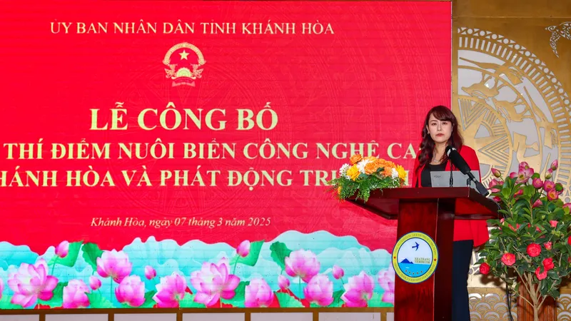 Khánh Hòa triển khai đề án thí điểm nuôi biển công nghệ cao