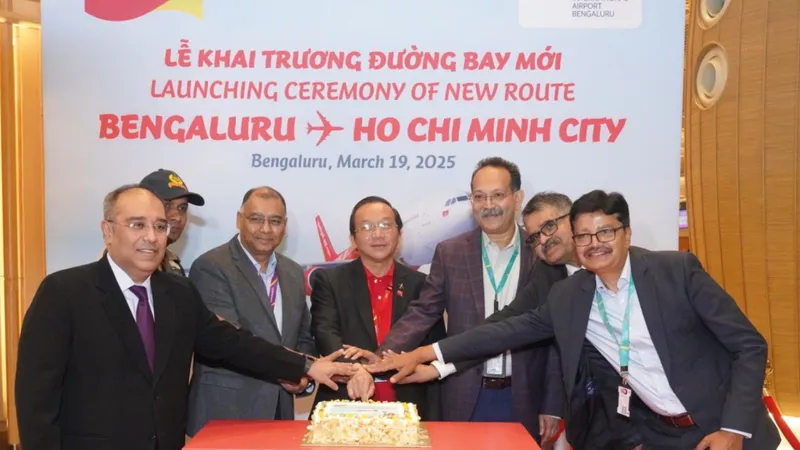 Không ngừng mở rộng mạng bay quốc tế, Vietjet vừa khai trương đường bay đến Bengaluru, Hyderabad (Ấn Độ)