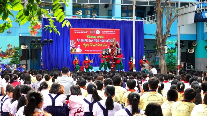 Lan tỏa nghệ thuật hát bội trong đời sống cộng đồng