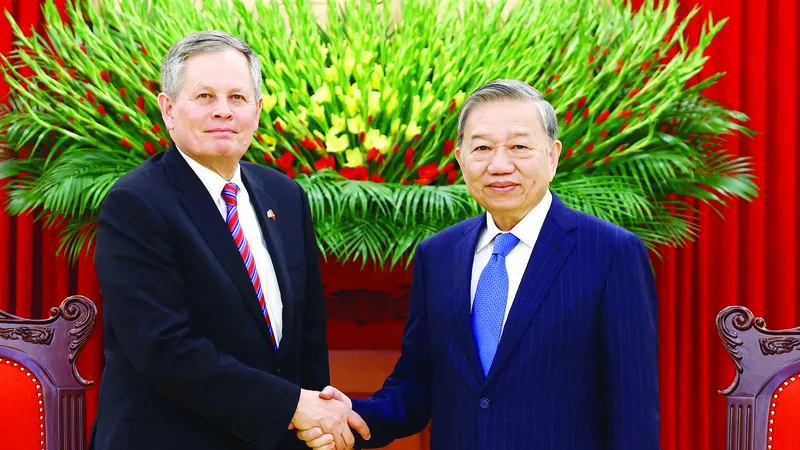 Kinh tế, thương mại và đầu tư tiếp tục là trụ cột quan trọng của quan hệ Việt Nam - Hoa Kỳ