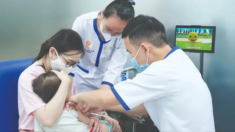 Ứng phó với dịch sởi gia tăng