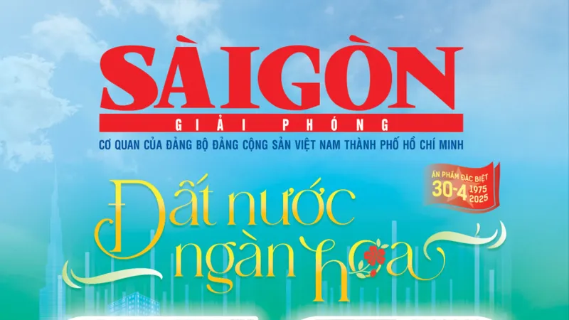 Hôm nay, ấn phẩm SGGP đặc biệt 30-4-2025 ra mắt bạn đọc