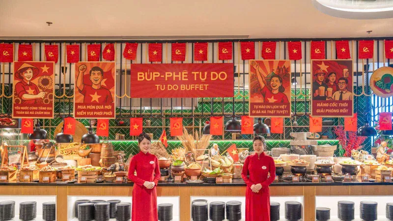 Check-in đại tiệc “Buffet Tự Do” mùa lễ 30-4