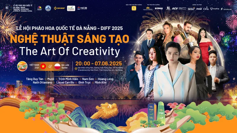 Dàn nghệ sĩ hàng đầu Việt Nam sẽ trình diễn trong mùa Lễ hội pháo hoa quốc tế Đà Nẵng- DIFF 2025