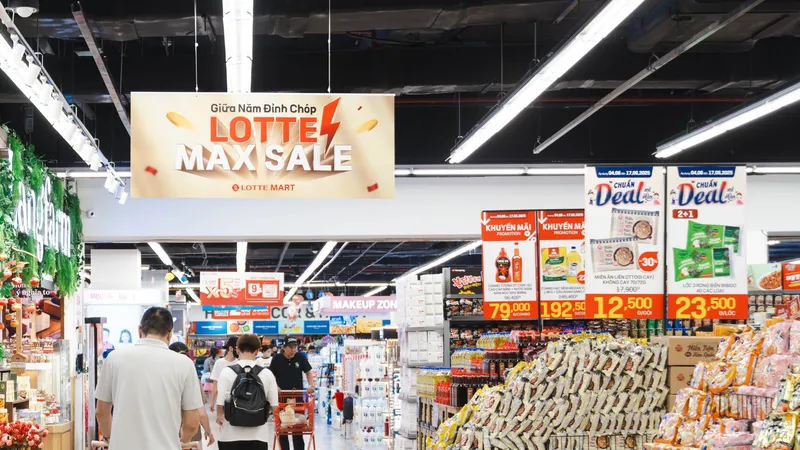Lotte Max Sale 2025 khởi động mùa hè sôi động với ưu đãi lớn chưa từng có