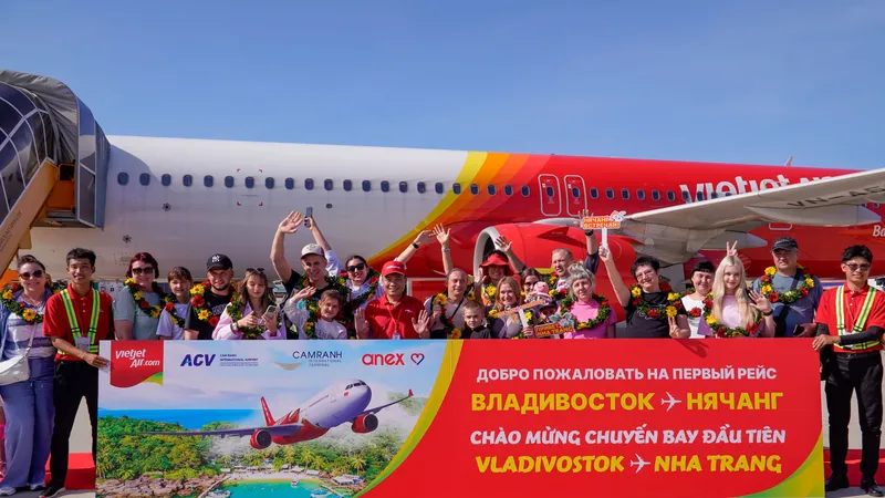Vietjet khai trương loạt đường bay thẳng đầu tiên kết nối Việt Nam – Nga
