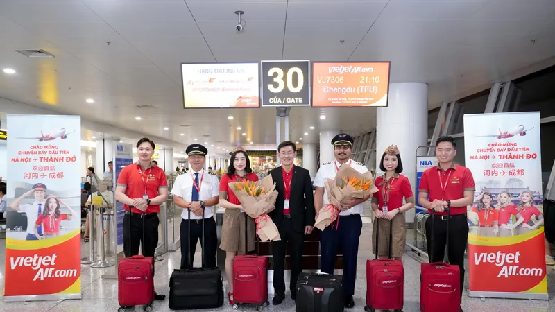 Thêm đường bay mới, đón hè rực rỡ cùng Vietjet tại Thành Đô (Trung Quốc)