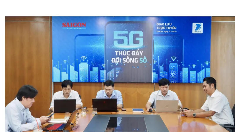 5G thúc đẩy đời sống số