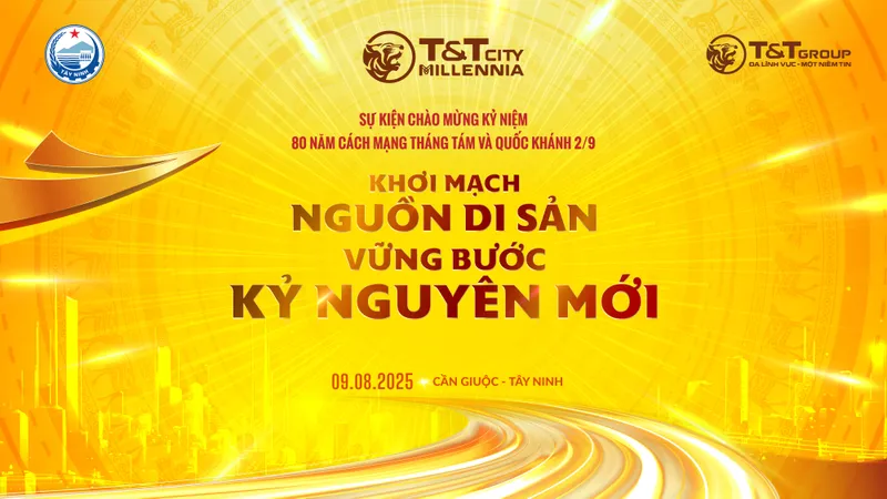 Đại nhạc hội “Khơi mạch nguồn Di sản - Vững bước Kỷ nguyên mới” tại T&T City Millennia có gì đặc biệt?