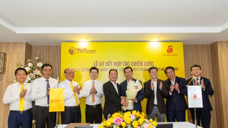 T&T Group và Saigon Co.op hợp tác phát triển mô hình bán lẻ tại các khu đô thị toàn quốc