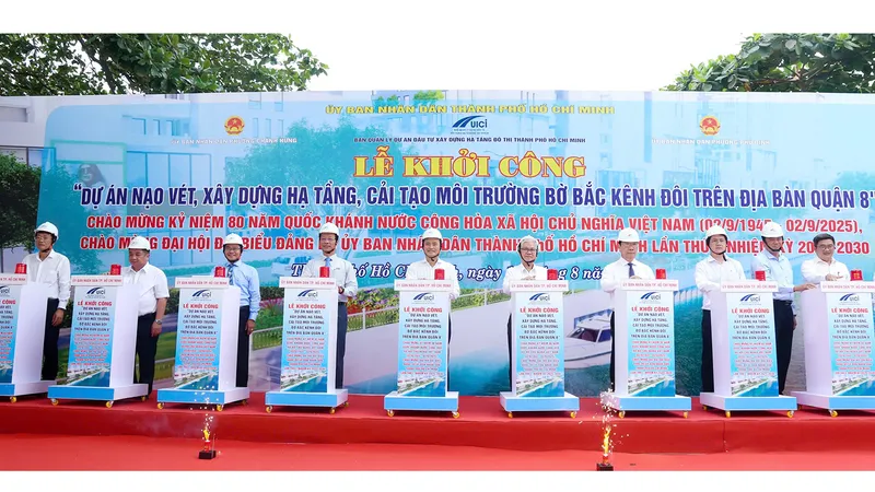 Sức sống mới bên bờ kênh Đôi