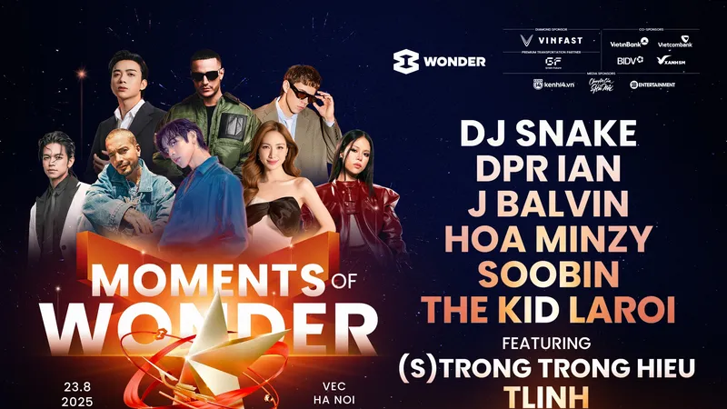 8Wonder công bố full dàn lineup