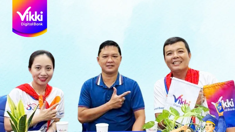 Vikki đã trao 1 lượng vàng SJC và nhiều chỉ vàng cho khách hàng Mở tài khoản Vikki An sinh – Nhận quà mừng Quốc khánh”.