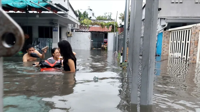 Cấp bách giải quyết ngập khu vực chợ Thủ Đức