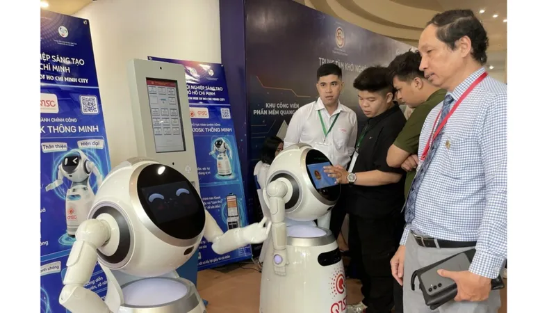 Trình làng nhiều giải pháp robot, AI “Make in Vietnam”