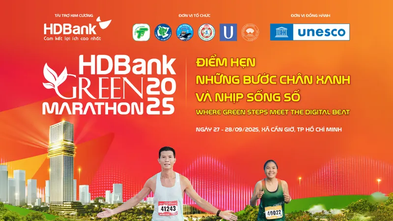 HDBank Green Marathon 2025: Chạy để kết nối, sẻ chia và lan tỏa