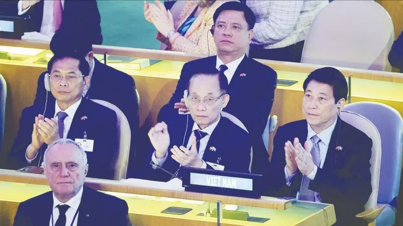 Chủ tịch nước Lương Cường dự phiên họp cấp cao kỷ niệm 80 năm thành lập Liên hợp quốc