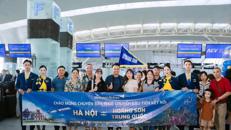 Vietravel Airlines mở đường bay charter kết nối Hà Nội – Trung Quốc: Bước đi chiến lược trong kế hoạch mở rộng quốc tế