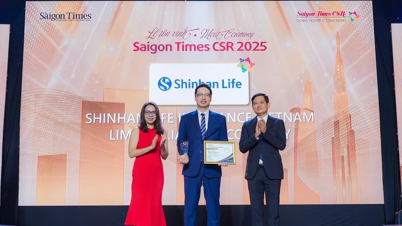 Shinhan Life Việt Nam nhận danh hiệu “Doanh nghiệp vì cộng đồng” năm thứ 2 liên tiếp