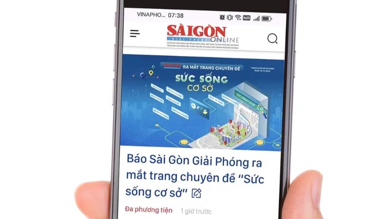 Báo Sài Gòn Giải Phóng ra mắt trang chuyên đề Sức sống cơ sở