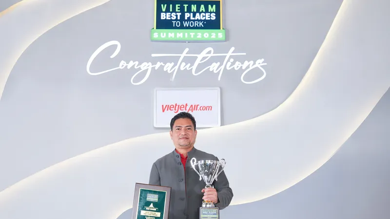 Vietjet, FPT trong top “Nơi làm việc tốt nhất Việt Nam 2025”
