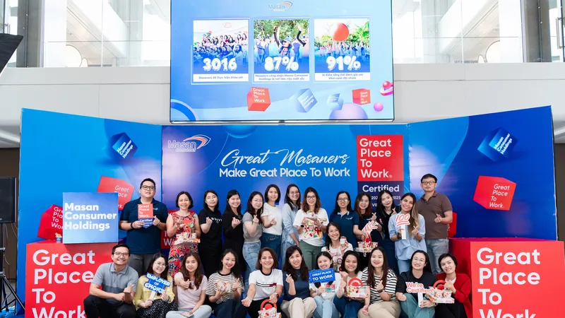 Masan Consumer được Fortune vinh danh trong Top 100 Nơi làm việc tốt nhất Đông Nam Á 2025