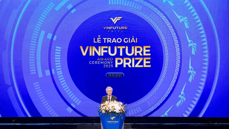 VinFuture 2025 - vinh danh 4 công trình khoa học “Cùng vươn mình – Cùng thịnh vượng”
