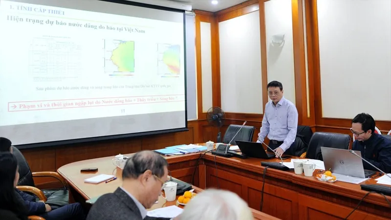 Xây dựng mô hình dự báo ngập lụt ven biển: Nâng cao cảnh báo sớm thiên tai