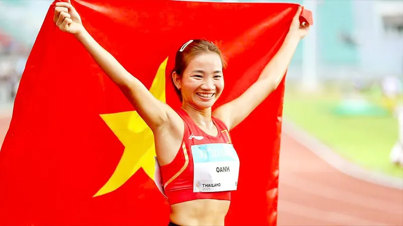 Các cô gái điền kinh tỏa sáng
