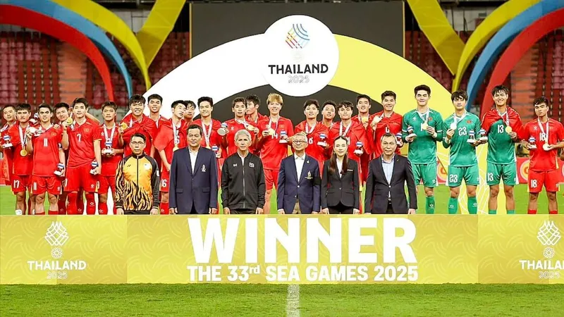 Chung kết bóng đá nam, U22 Việt Nam - U22 Thái Lan 3-2: Chiến thắng của bản lĩnh