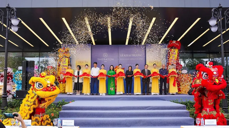 Sheraton Hotels & Resorts khai trương Sheraton Vinh - Kiến tạo kỷ nguyên dịch vụ lưu trú cao cấp tại Bắc Trung bộ 