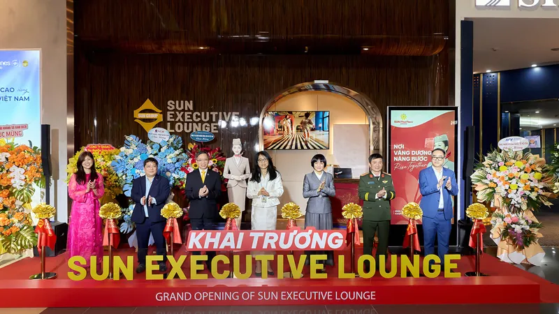 Sun PhuQuoc Airways khai trương phòng chờ cao cấp tại sân bay Nội Bài