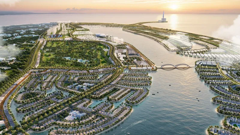 “Kỳ quan mặt nước” tại Vinhomes Green Paradise chu kỳ mới cho du lịch biển Việt Nam