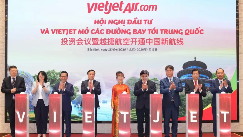 Sovico cùng Vietjet tổ chức Hội nghị đầu tư, gặp gỡ các doanh nghiệp Trung Quốc