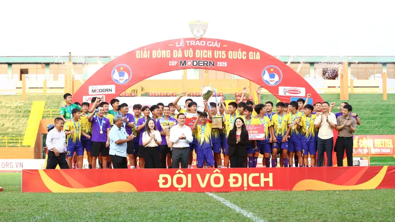 U15 – mảnh ghép hoàn thiện của CLB Hà Nội và gợi mở cho bóng đá Việt Nam