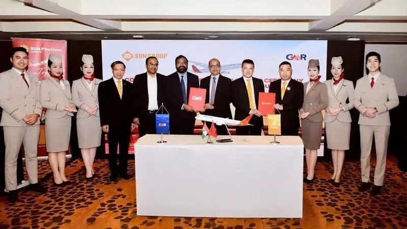 Sun Group ký thỏa thuận với đối tác Ấn Độ, góp phần thúc đẩy hợp tác hàng không và du lịch giữa hai quốc gia
