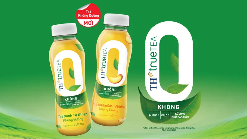 Tập đoàn TH ra mắt Trà không đường (TH true TEA), tiếp tục mở rộng danh mục sản phẩm tốt cho sức khỏe