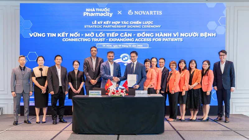 Pharmacity và Novartis Việt Nam hợp tác nâng cao nhận thức cộng đồng về các bệnh lý mạn tính