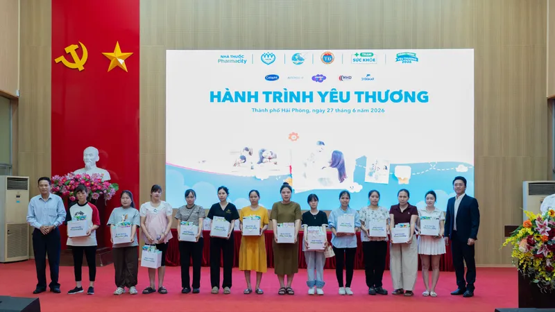 Pharmacity mang "Hành trình yêu thương" đến Hải Phòng 