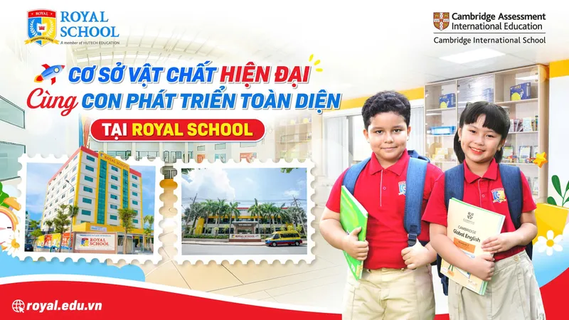 Bên trong những không gian làm nên “chất riêng” tại Royal School