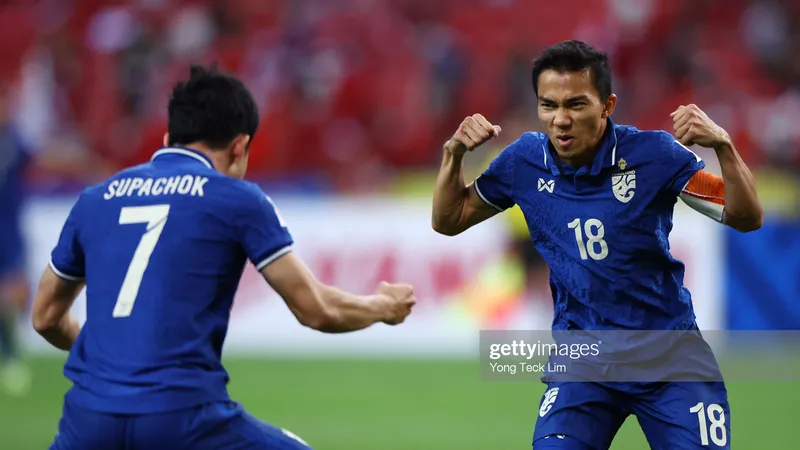 Thái Lan tỏ ra quá mạnh so với Indonesia. Ảnh: GETTY
