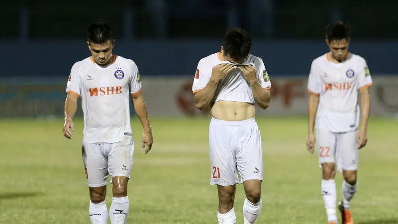 Đà Nẵng rớt xuống Giải hạng Nhất sau hơn 20 năm thi đấu V-League
