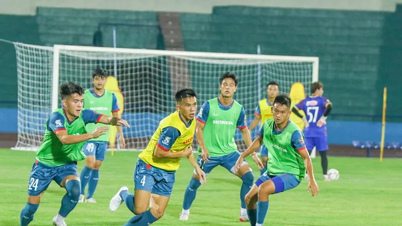 U23 Việt Nam tích cực tập luyện ở Phú Thọ để chuẩn bị cho vòng loại Giải U23 châu Á 2024. 