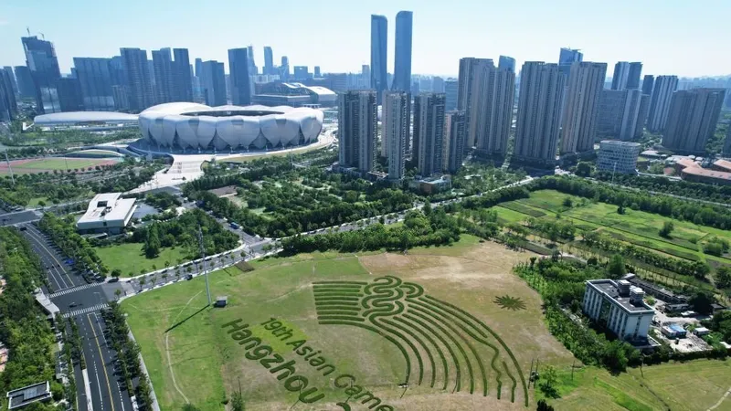 Một "ASIAD xanh" là điều mà thành phố Hàng Châu hướng đến khi đăng cai ASIAD 19. 