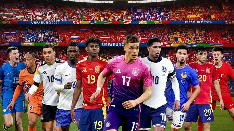 EURO 2024 là một trong những sự kiện thể thao lớn nhất trong năm 2024. ẢNH: UEFA